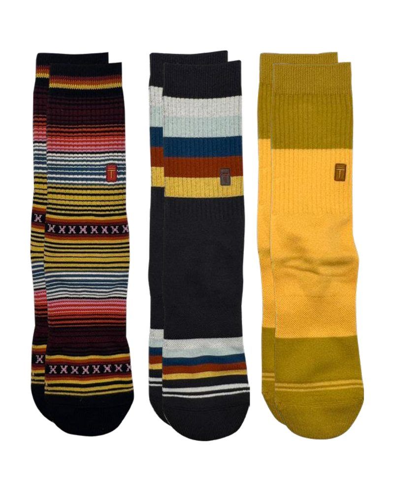 Acapulco 3-pack of crew socks