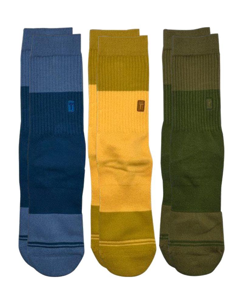 Brasilia 3-pack of crew socks