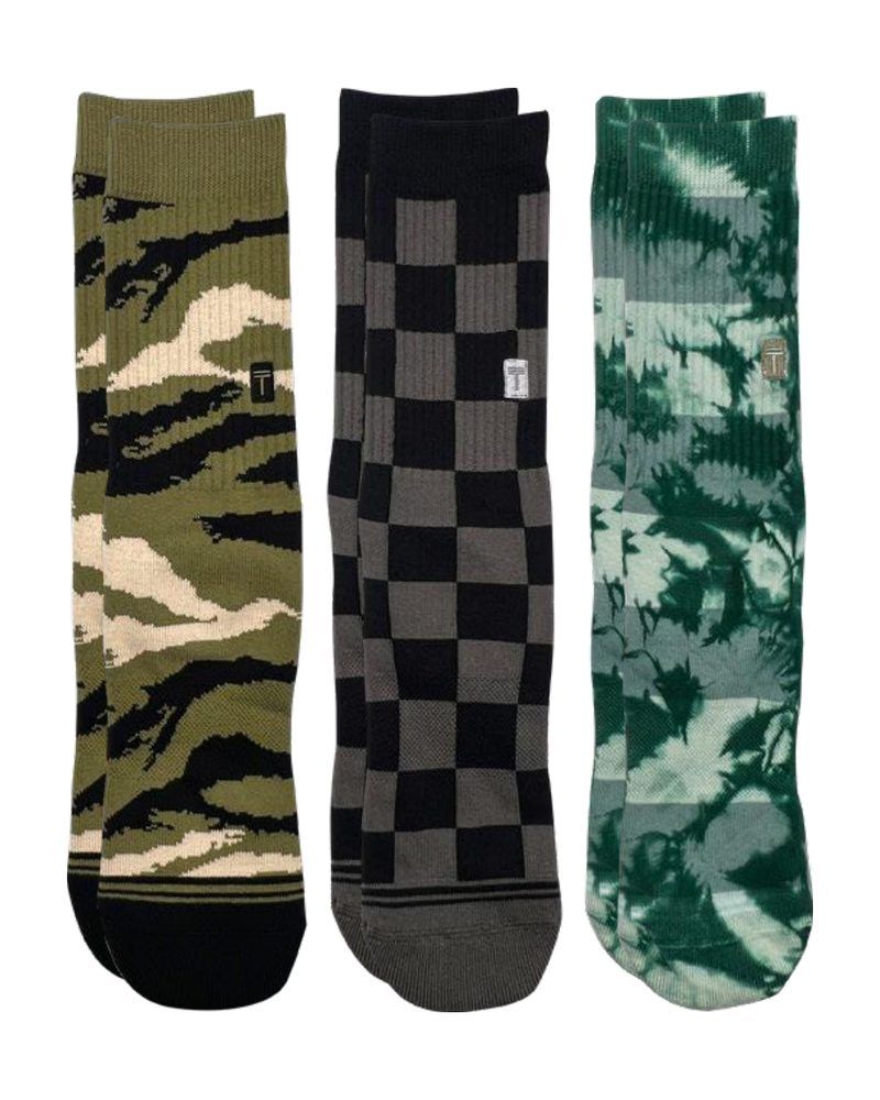 Combat 3-pack of crew socks