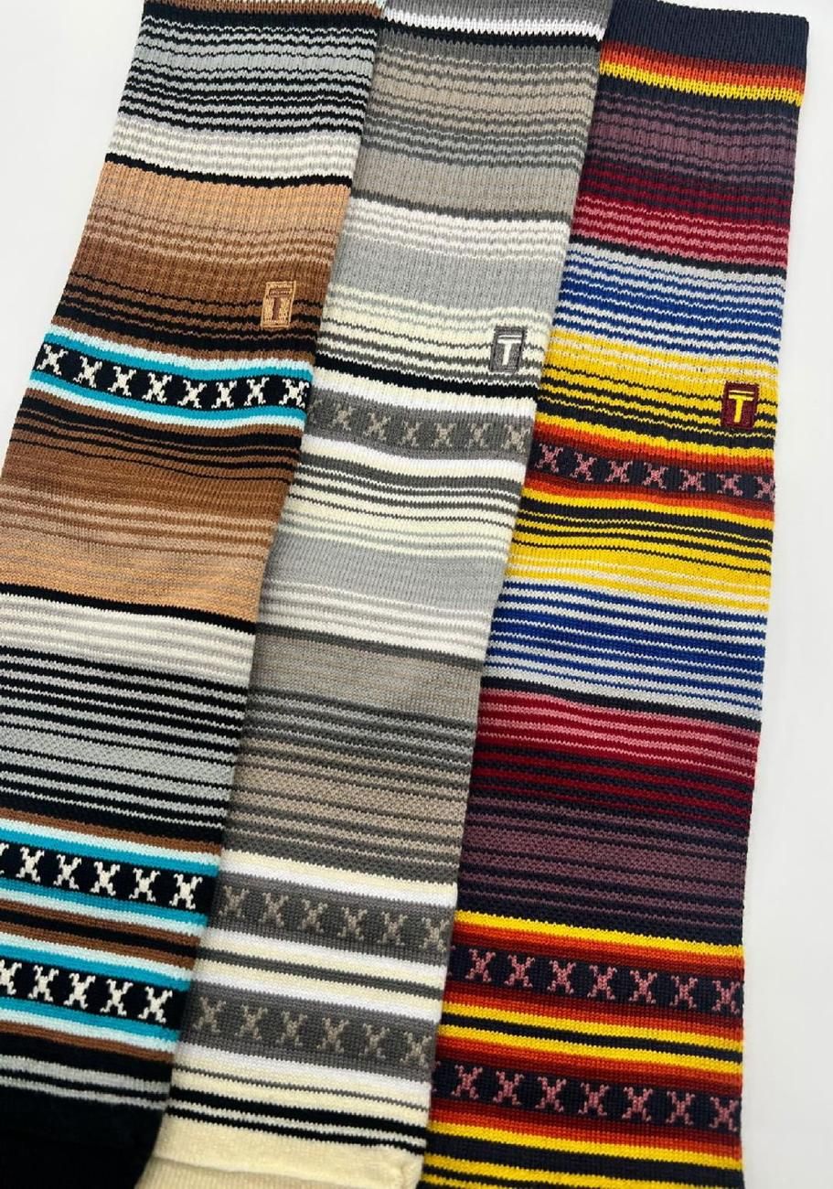 TAKIA Monterrey serape stripes