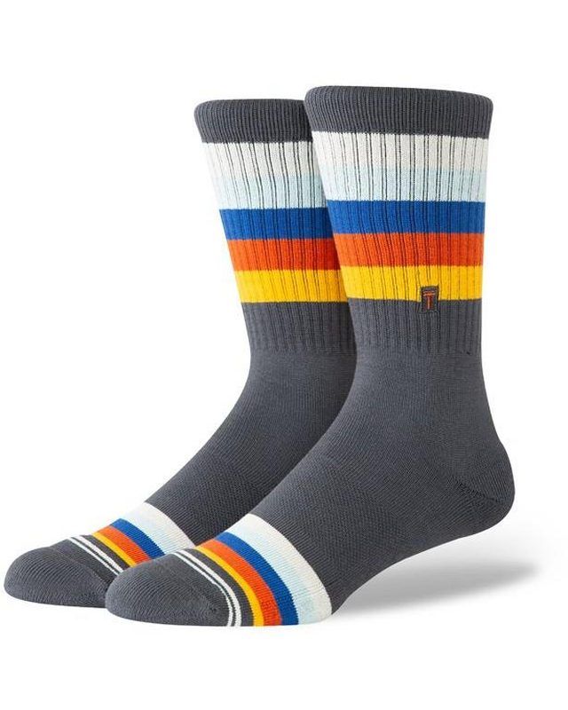 Malibu crew socks on foot