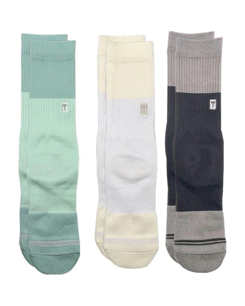 La Jolla 3-pack of crew socks