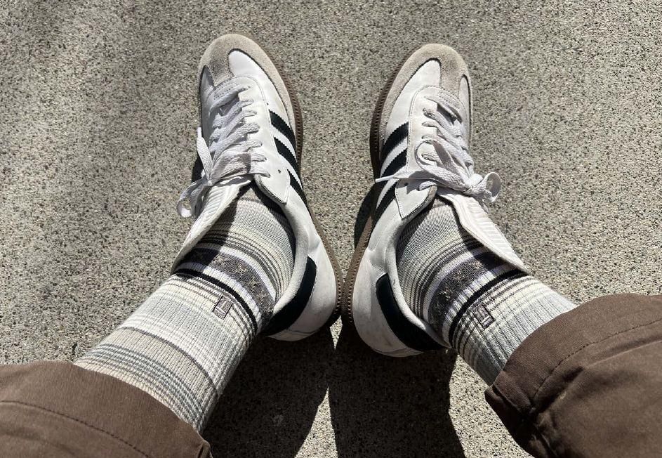 TAKIA Sporting socks worn on foot