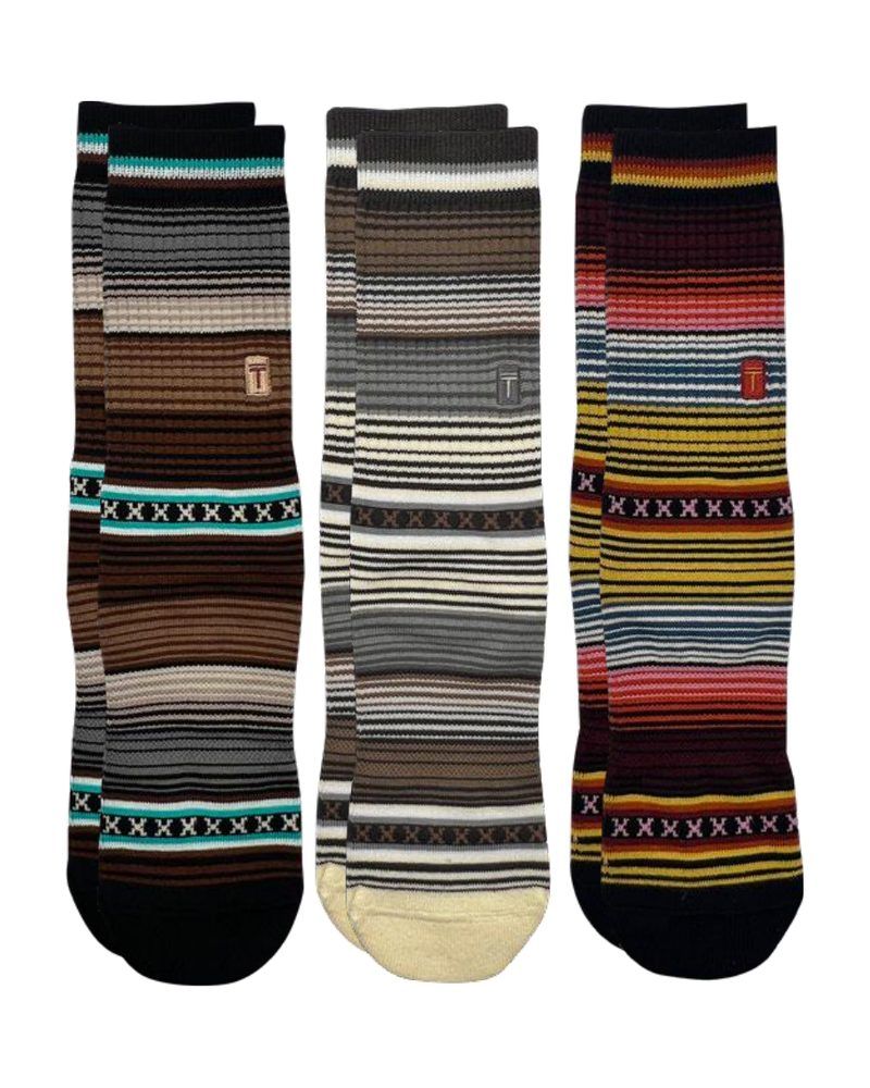 Monterrey 3-pack of crew socks