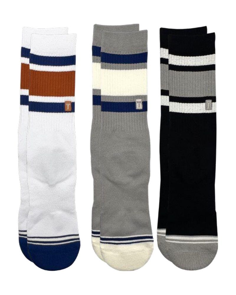 School Yard 3-pack of crew socks