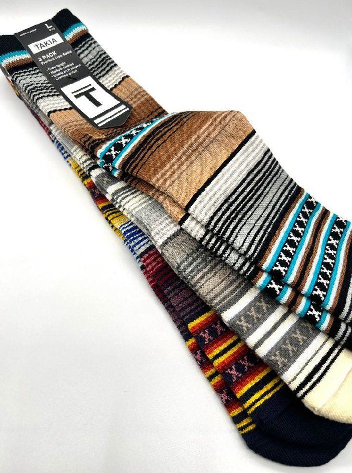 TAKIA Monterrey 3-pack fanned out with its T hang tag
